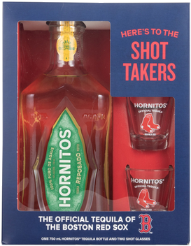 HORNITOS REPOSADO TEQUILA W/2 SHOT GLASS
