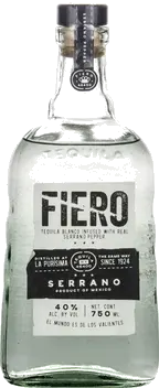 FIERO BLANCO SERRANO TEQUILA