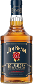 JIM BEAM DOUBLE TWICE BARRELED KSBW