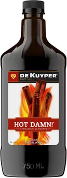 DEKUYPER HOT DAMN CINNAMON SCHNAPPS PET