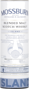 MOSSBURN ISLAND BLENDED MALT SCOTCH WHSK