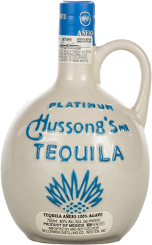 HUSSONGS PLATINUM ANEJO TQ STONEWRE JUG