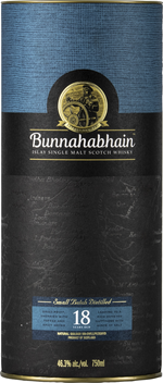 BUNNAHABHAIN 18YR SINGLE MALT SCOTCH