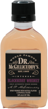 DR MCGILLICUDDYS BLACKBERRY  WHISKEY