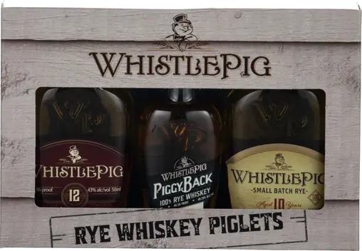 WHISTLEPIG PIGLETS 3PK 50ML WP10 12 PBR