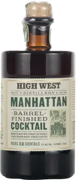 HIGH WEST MANHATTAN BARREL FINISH