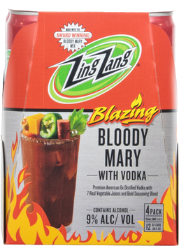 ZING ZANG BLAZING BLOODY MARY 4 PACK RTD