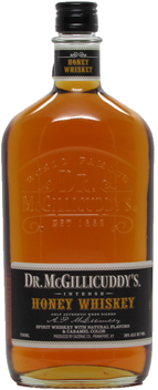 DR MCGILLICUDDYS HONEY  WHISKEY