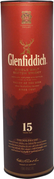 GLENFIDDICH 15YR SOLERA RESERVE SCOTCH