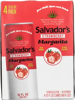 SALVADORES STRAWBERRY MARGARITA 4PK