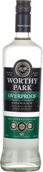 WORTHY PARK OVERPROOF JAMAICAN RUM
