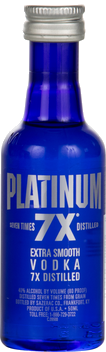 PLATINUM 7X VODKA 10PK CARRIER