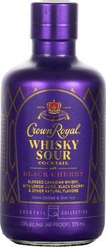 CROWN ROYAL WHISKEY SOUR W BLACK CHERRY