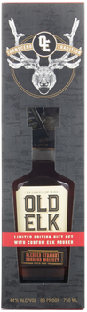 OLD ELK BLENDED BOURBON W/ELK POURER