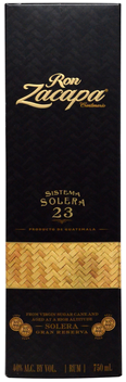 RON ZACAPA CENTENARIO 23YR SOLERA GRN RS