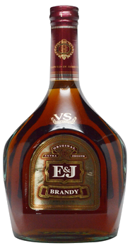 E &amp; J BRANDY