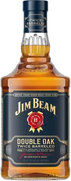 JIM BEAM DOUBLE TWICE BARRELED KSBW