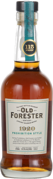 OLD FORESTER 1920 PROHIBITION STYLE