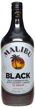 MALIBU BLACK COCONUT  RUM
