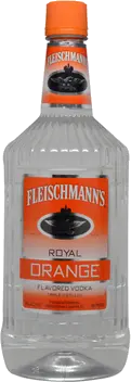 FLEISHMANNS ROYAL ORANGE  VODKA