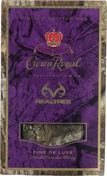 CROWN ROYAL DELUXE W/ REALTREE CAMO BAG