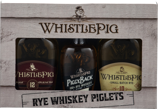 WHISTLEPIG PIGLETS 3PK 50ML WP10 12 PBR