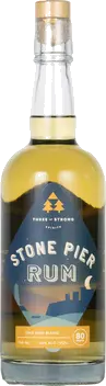 THREE OF STRONG SPIRITS STONE PIER RUM