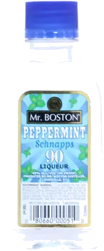 MR BOSTON PEPPERMINT SCHNAPPS