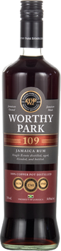 WORTHY PARK 109 JAMAICA RUM