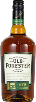 OLD FORESTER STRAIGHT RYE BOURBON