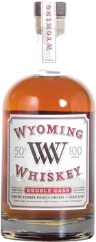WYOMING WHISKEY DOUBLE CASK BOURBON 100P