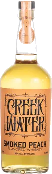 CREEK WATER SMOKED PEACH FLAVORED WHISKY