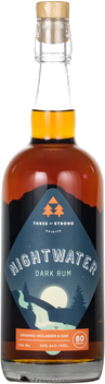 THREE OF STRONG SPIRITS NIGHTWATER RUM