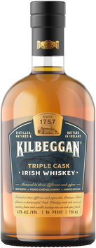 KILBEGGAN TRIPLE CASK IRISH WHISKEY