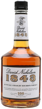 DAVID NICHOLSON 1843 BOURBON