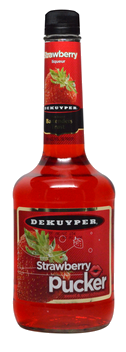 DEKUYPER PUCKER STRAWBERRY SCHNAPPS