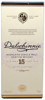 DALWHINNIE SINGLE MALT 15YR