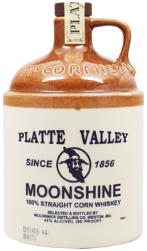 PLATTE VALLEY MO CORN WHSKY STONEWARE JG