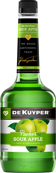 DEKUYPER PUCKER SOUR APPLE SCHNAPPS