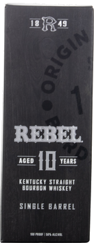 REBEL YELL 10YR SINGLE BARREL BOURBON