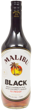 MALIBU BLACK COCONUT  RUM