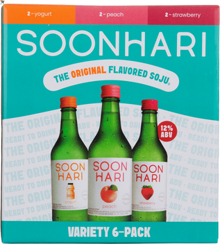 SOONHARI VARIETY PACK YOGURT-PEACH-STRW