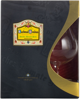 CARDENAL MENDOZA BRANDY W/SNIFTER GLASS