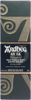 ARDBEG AN OA ISLAY SINGLE MALT WHISKEY