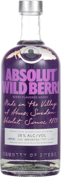 ABSOLUT WILD BERRI VODKA