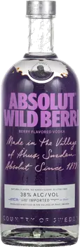 ABSOLUT WILD BERRI VODKA