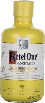 KETEL ONE COCKTAILS LEMON DROP MARTINI