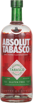 ABSOLUT TABASCO CHILI PEPPER VODKA