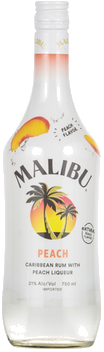 MALIBU PEACH CARIBBEAN RUM &amp; PEACH LIQ