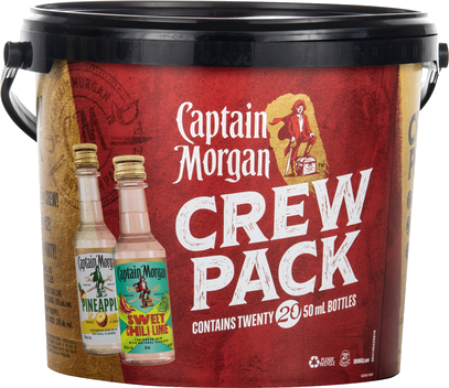 CAPTAIN MORGAN PARTY BUCKET 50ML